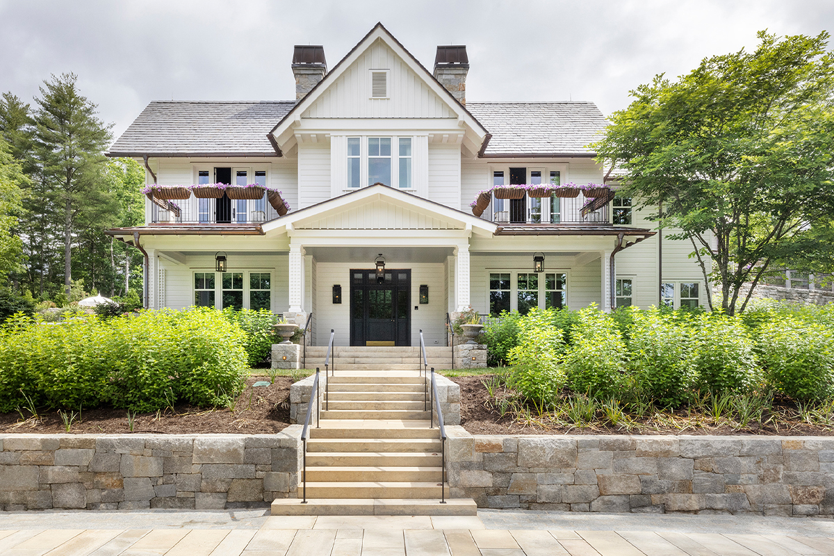 house from a custom home builder in Asheville