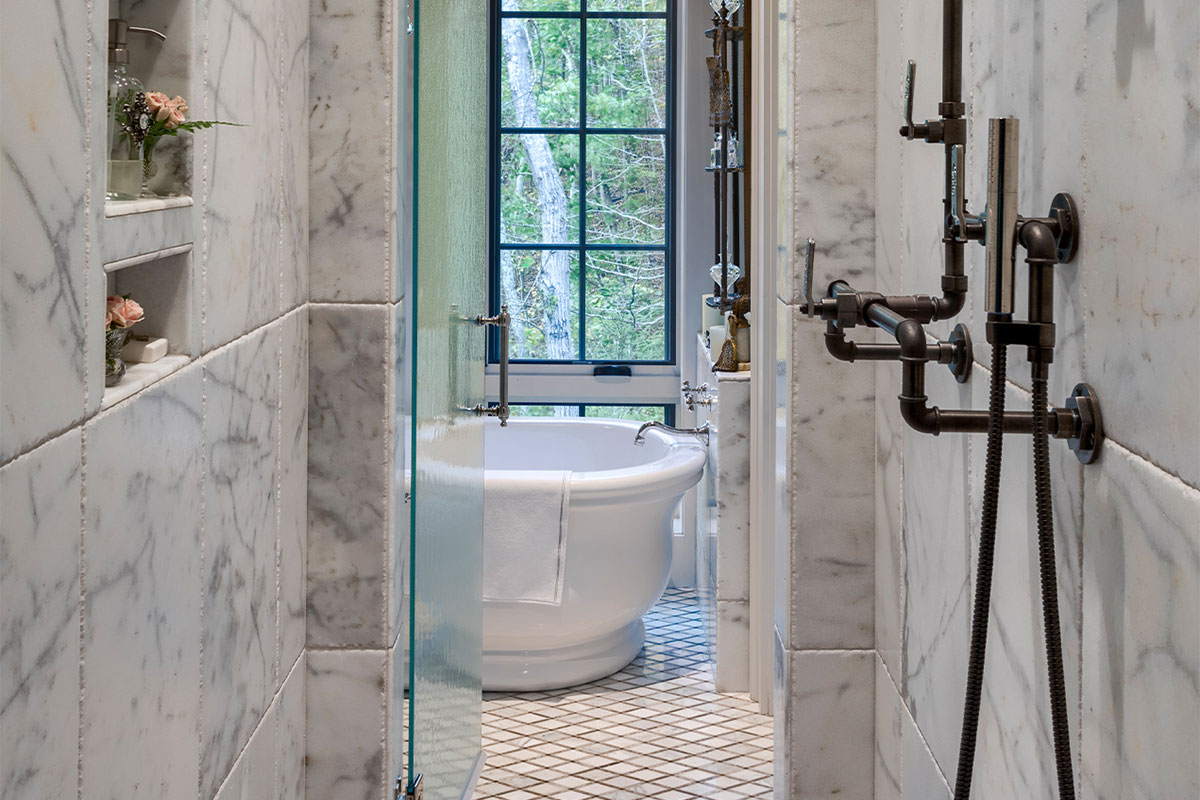 bathroom after remodeling in Asheville